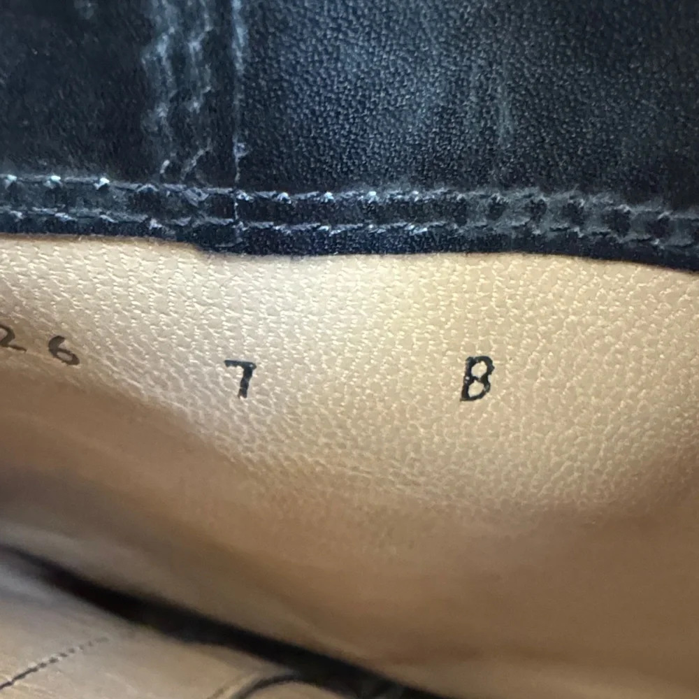 Salvatore Ferragamo Black Suede Boots with Real Mink Fur Trim